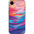 Rainbow Wave Brush Stroke by Etta Vee iPhone 16e Skin